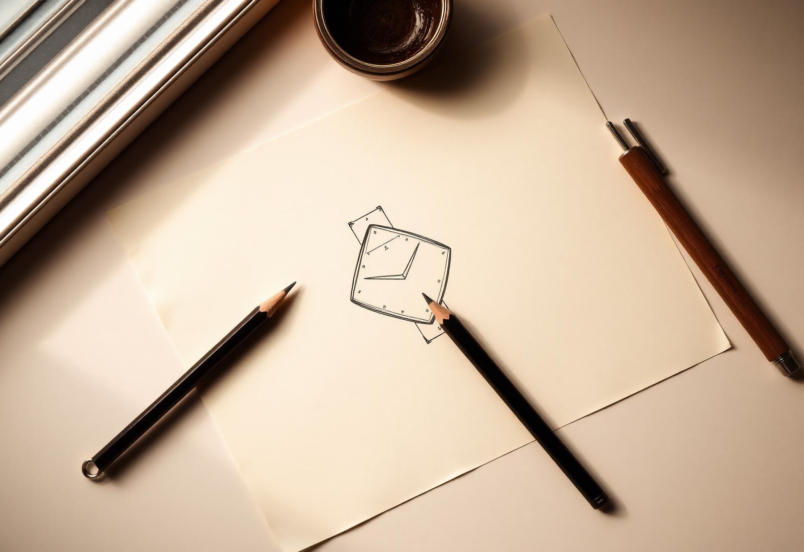The original DIAMOND QUEEN sketch — drawn by hand, October 2024