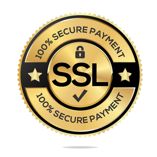 100% Secure Payment — SSL Certified